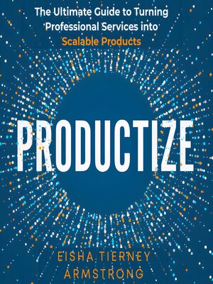 cover image of Productize